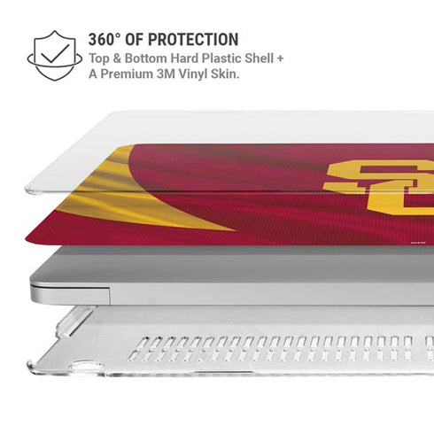 University of Southern California USC Trojans Jersey MacBook Air 15in (2023-2025) Case plus Skin
